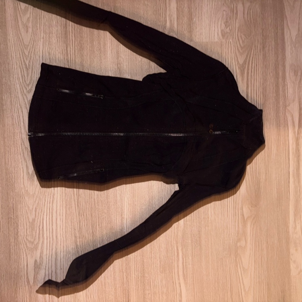 Lululemon define jacket Black Zip-Up Long Sleeve Jacket size 4